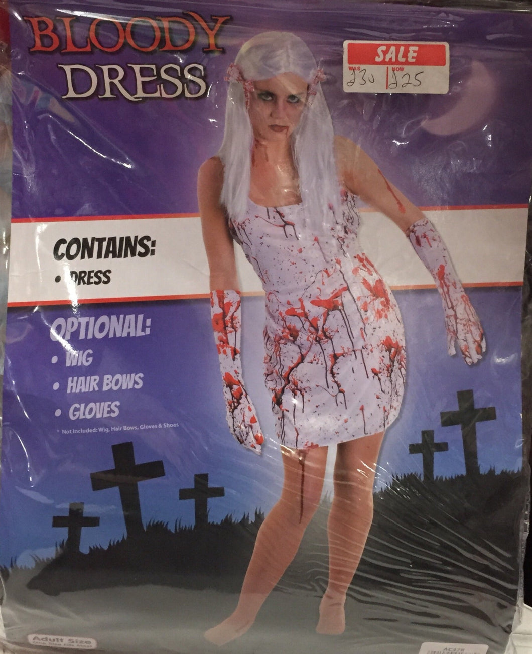 Bristol Novelty Bloody Dress Costume