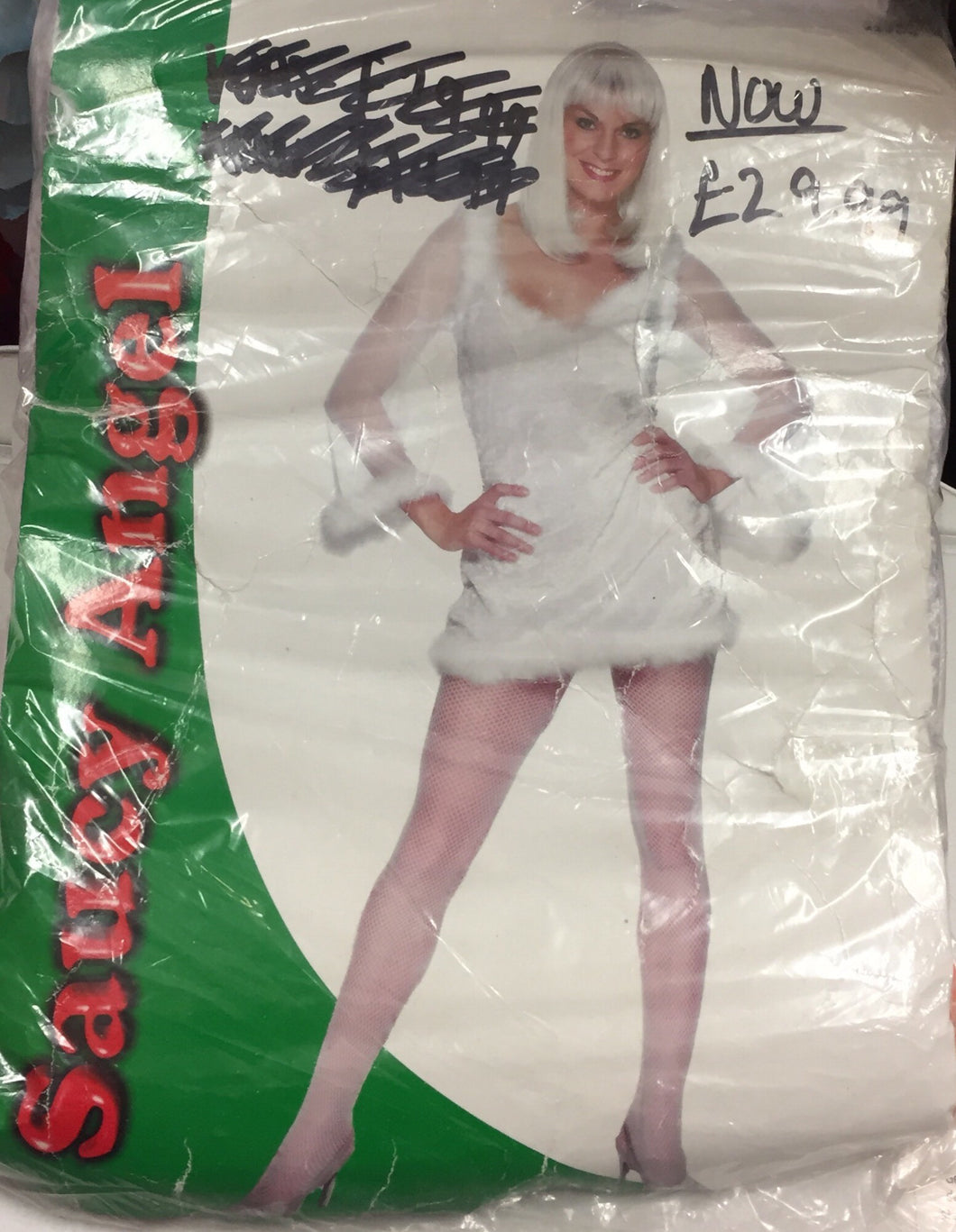 Smiffy's Adult Saucy Angel Costume