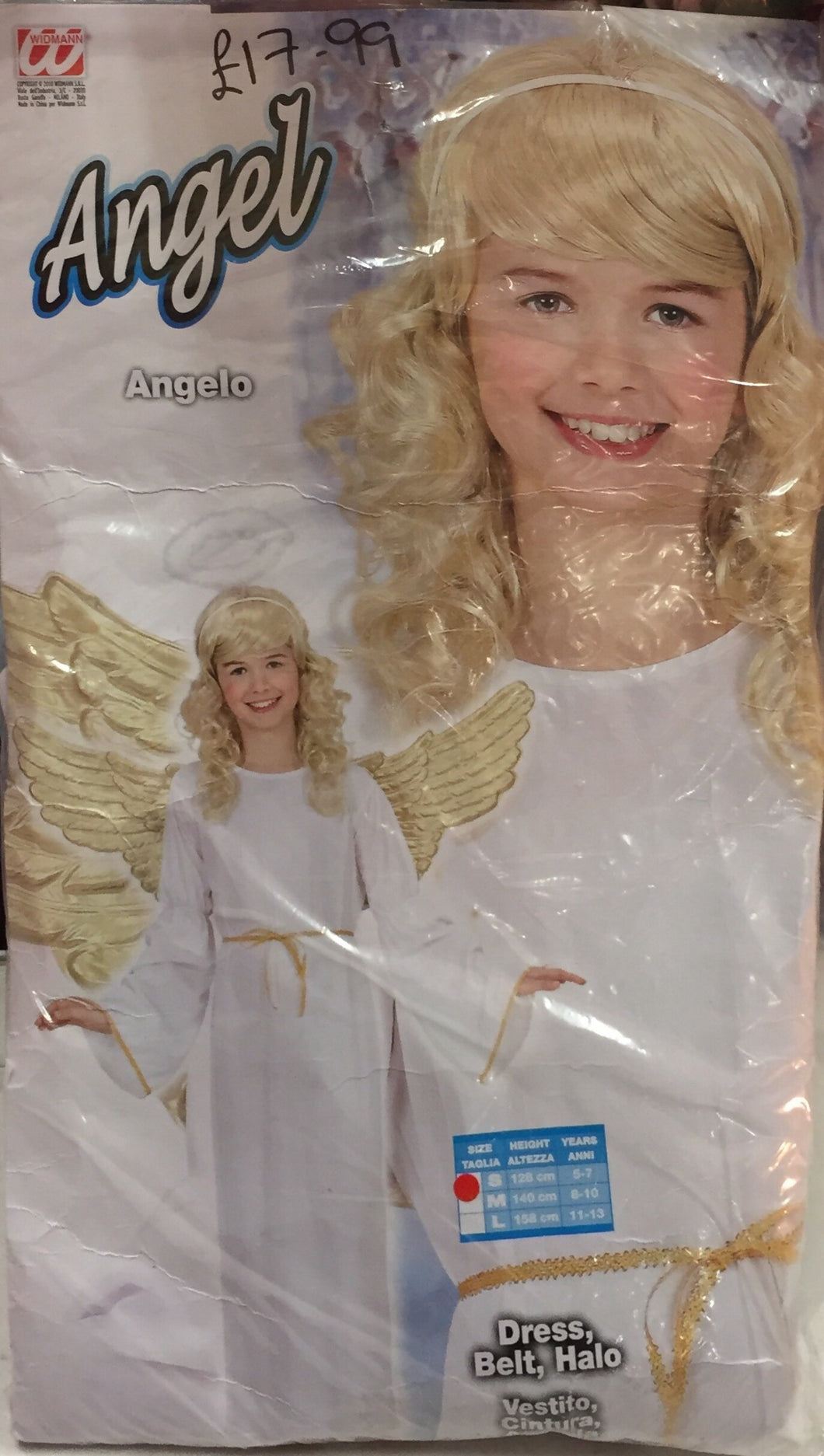 Widmann Child's Angel Costume