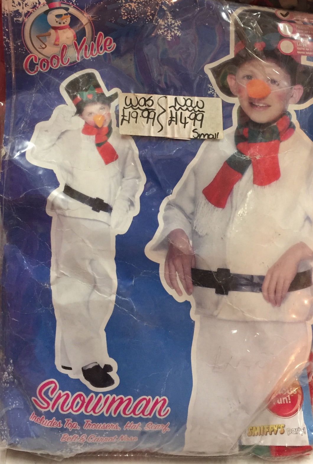 Smiffy's Child's Snowman Costume