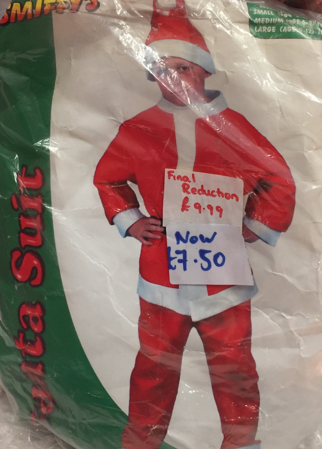 Smiffy's boys Santa Suit