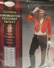 Load image into Gallery viewer, Adult Freakshow Ringmaster Tailcoat Jacket
