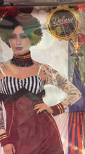 Load image into Gallery viewer, Smiffy&#39;s Adult Deluxe Tattoo Lady Costume
